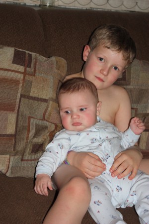 Riley and Zach