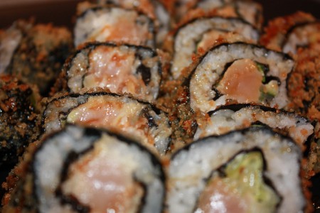 Tempura Spicy Tuna roll